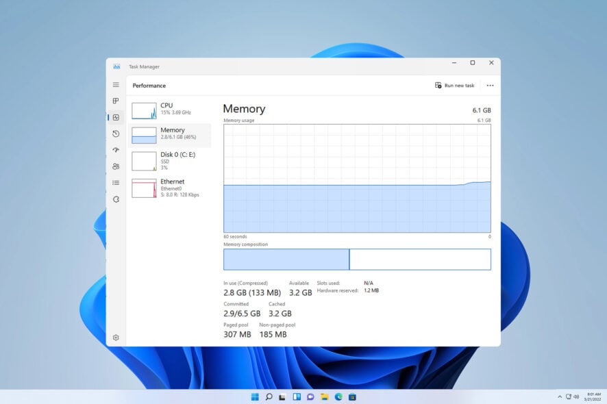 windows showing wrong ram speed