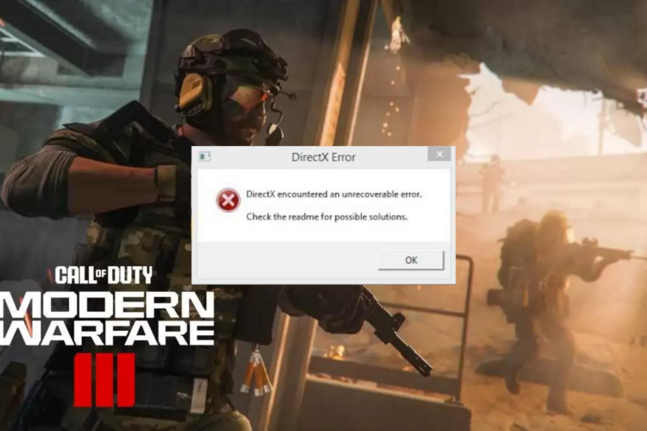 How To Fix The DirectX Error On Modern Warfare 3?