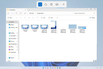windows 11 doesn't save screenshots