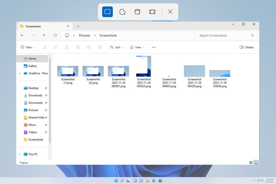 screenshots windows 11 speicherort