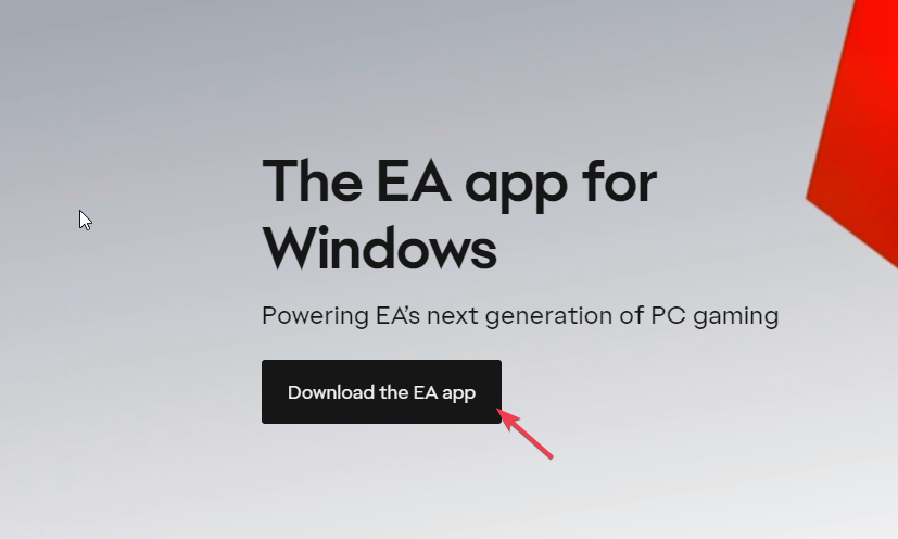 Download the EA app – Powering next generation of PC gaming