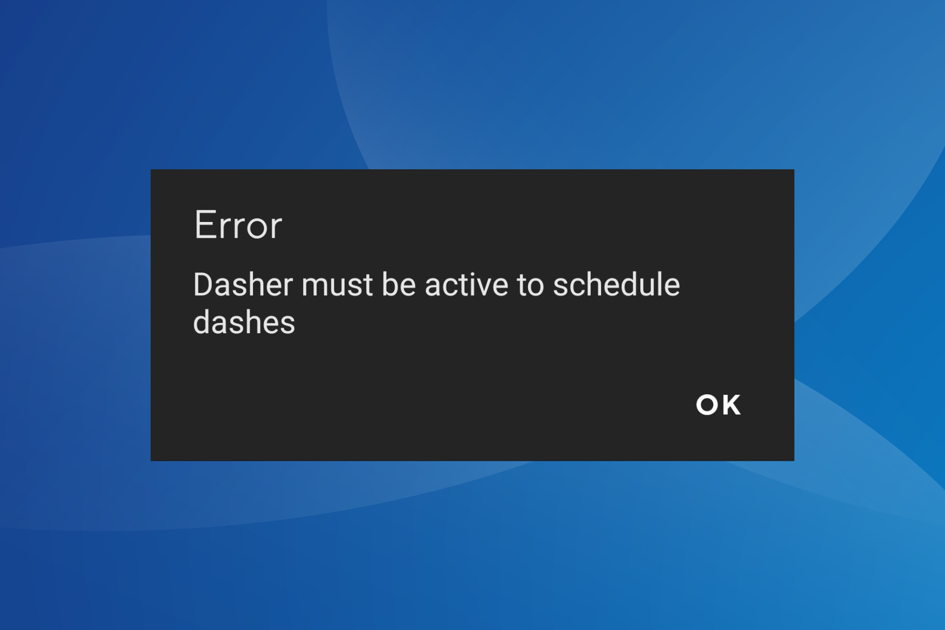 Dasher Must be Active DoorDash Error: How to Fix it
