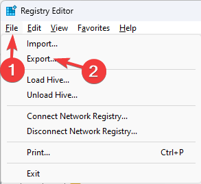 fILE - EXPORT