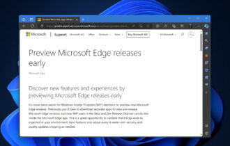 preview edge release