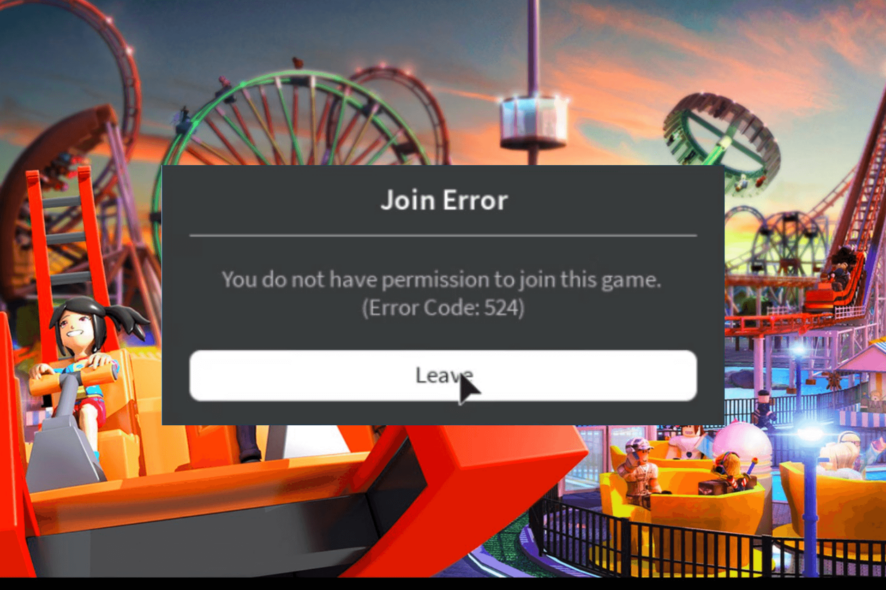 roblox error code 524