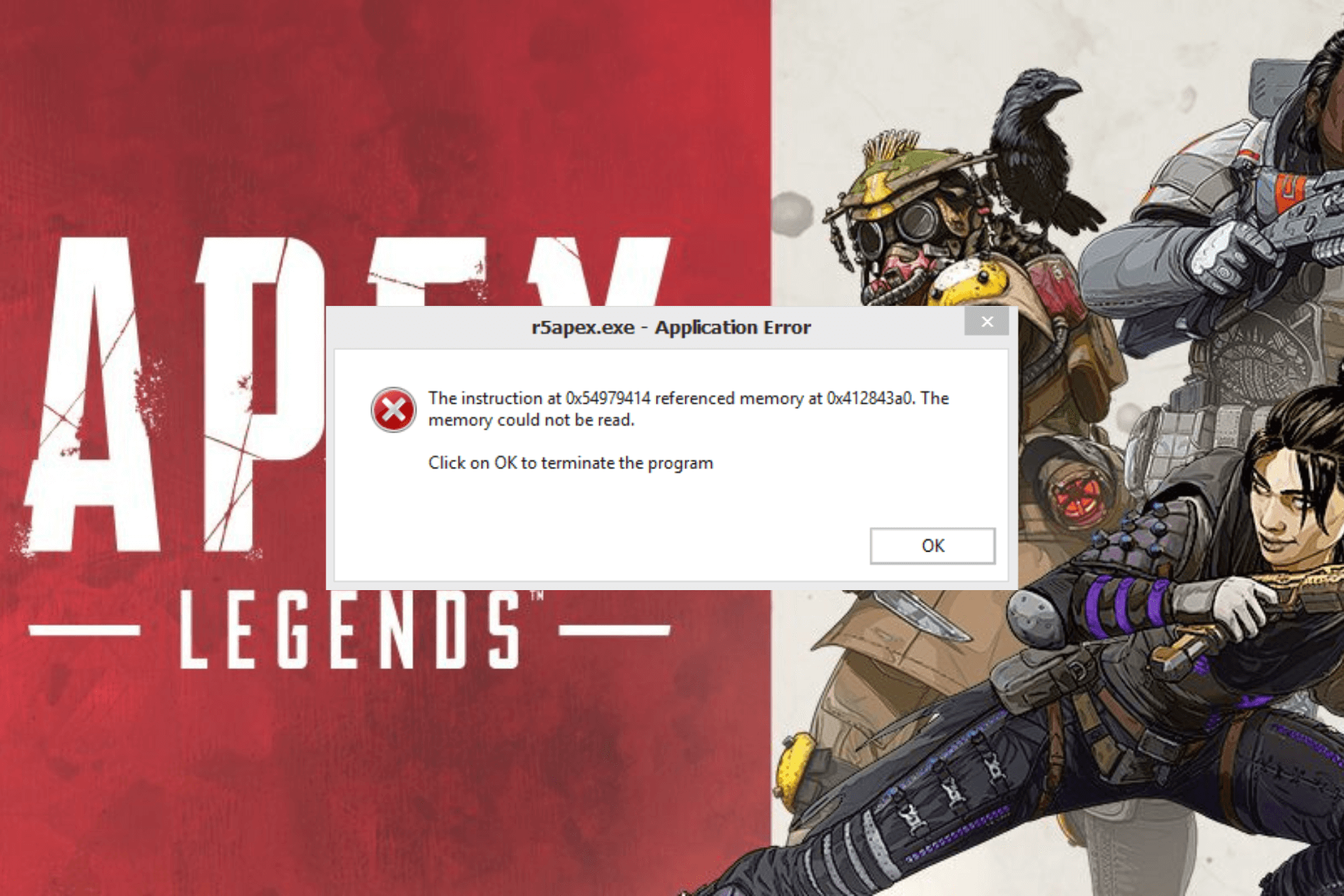Apex Legends: Memory Could Not Be Read [Solved]