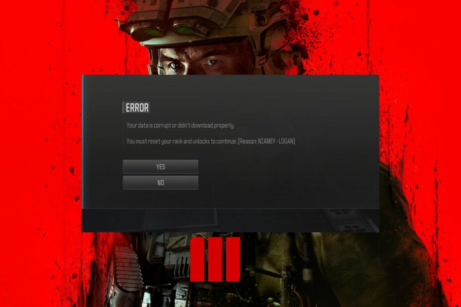 MW3 Reset Rank Error: How To Fix It