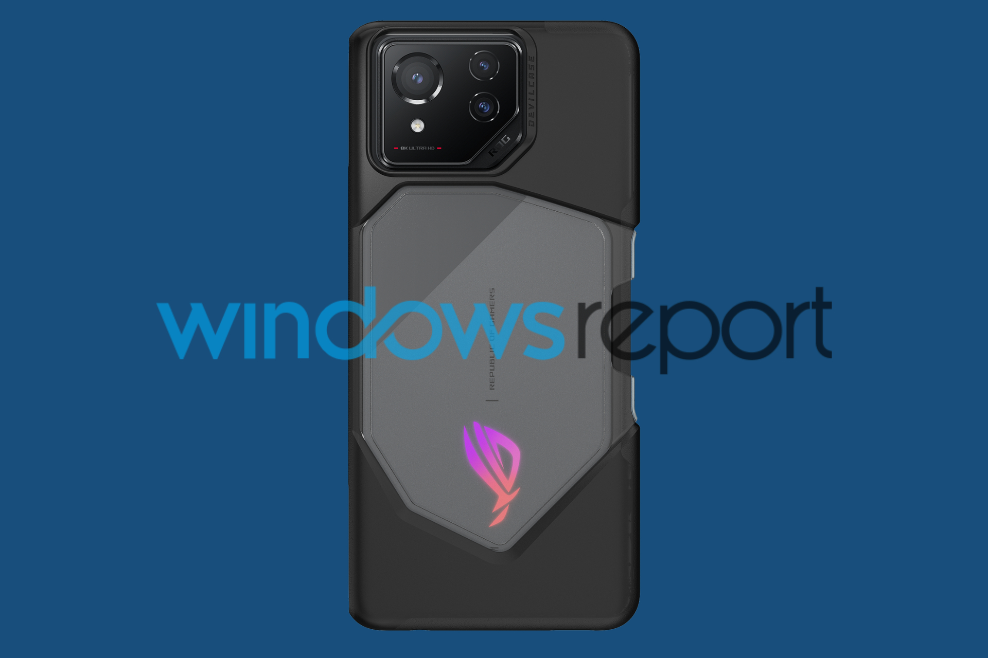WindowsReport filtra Asus ROG Phone 8 y 8 Pro: teléfono con