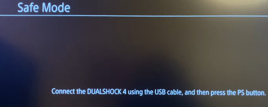 Connect Controller on PS4
