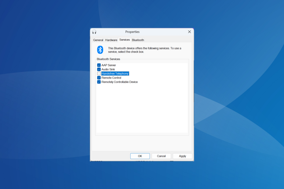 How To Disable Handsfree Audio On Windows 11