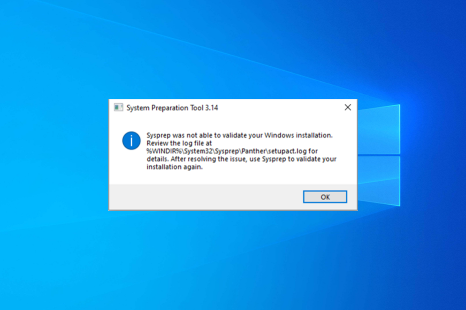 The Sysprep Error invalidates recent updates on Windows 10 22H2, but ...