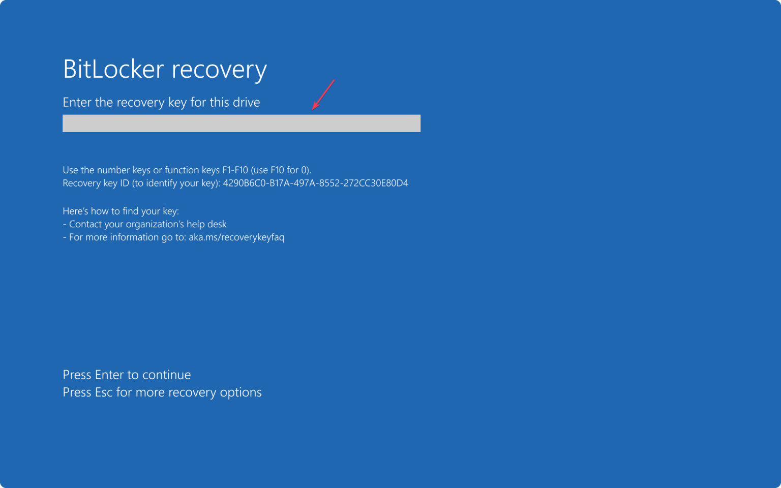 How to Get Out Of Preparing BitLocker Recovery Screen