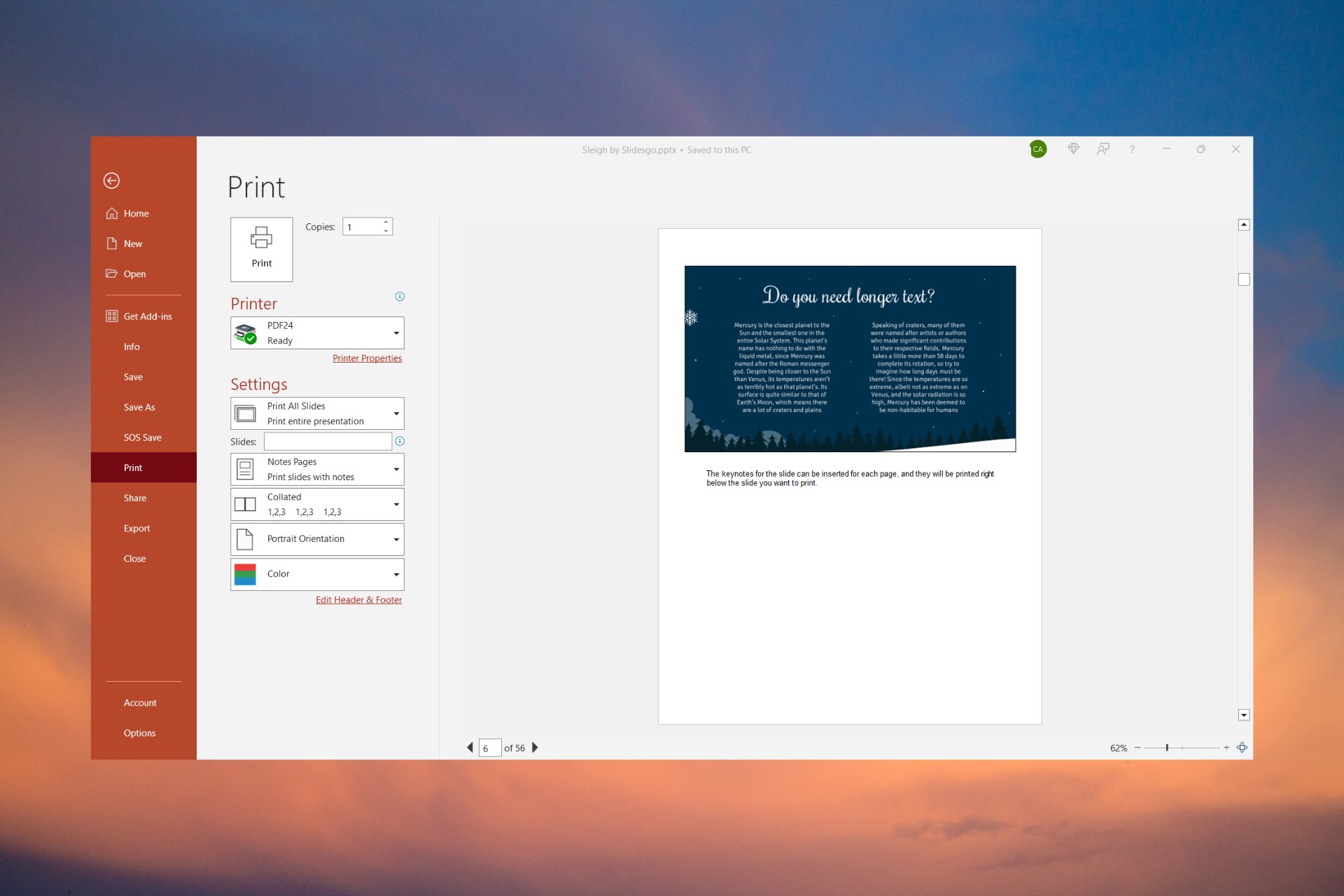 How to Print PPT With Notes in PowerPoint: 3 Tested Methods