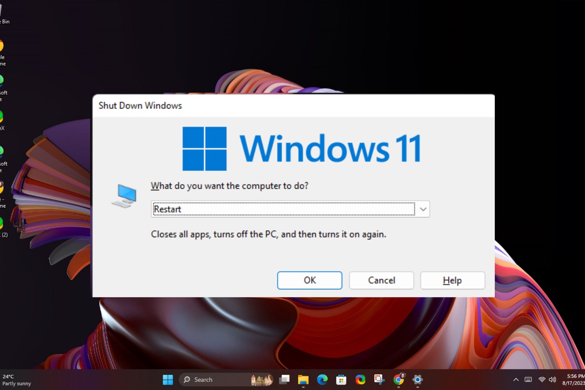 How to Restart Your Laptop With a Keyboard in Windows 11