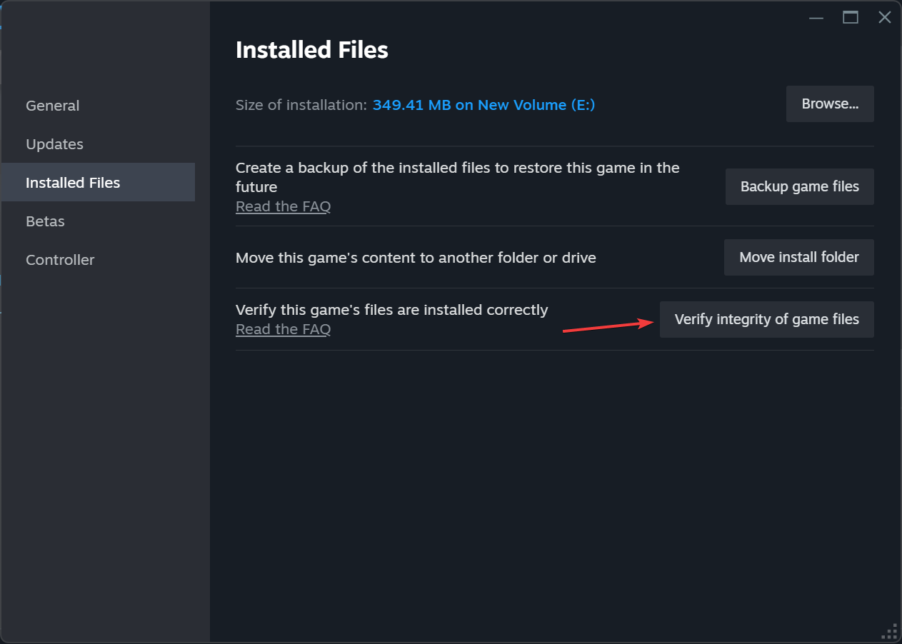 verify game files to fix palworld disk write error