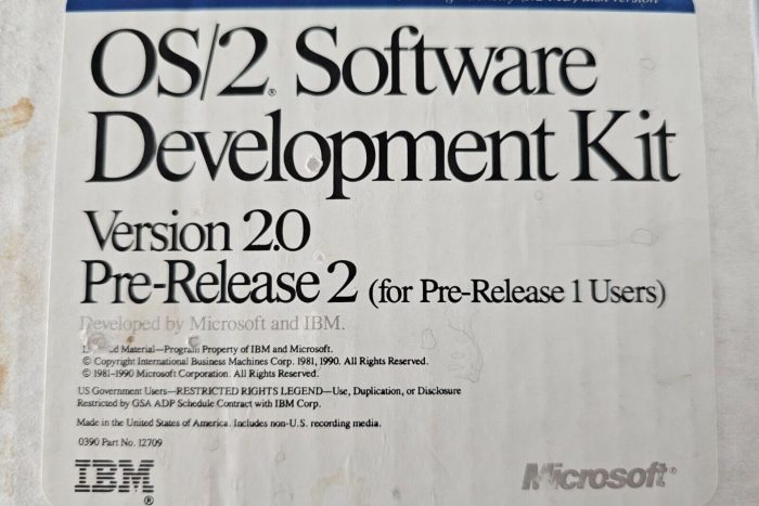 Microsoft OS/2 2.0