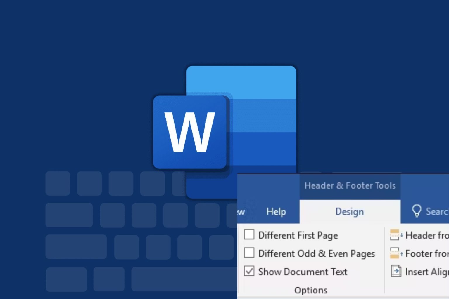 how-to-put-microsoft-word-header-on-first-page-only