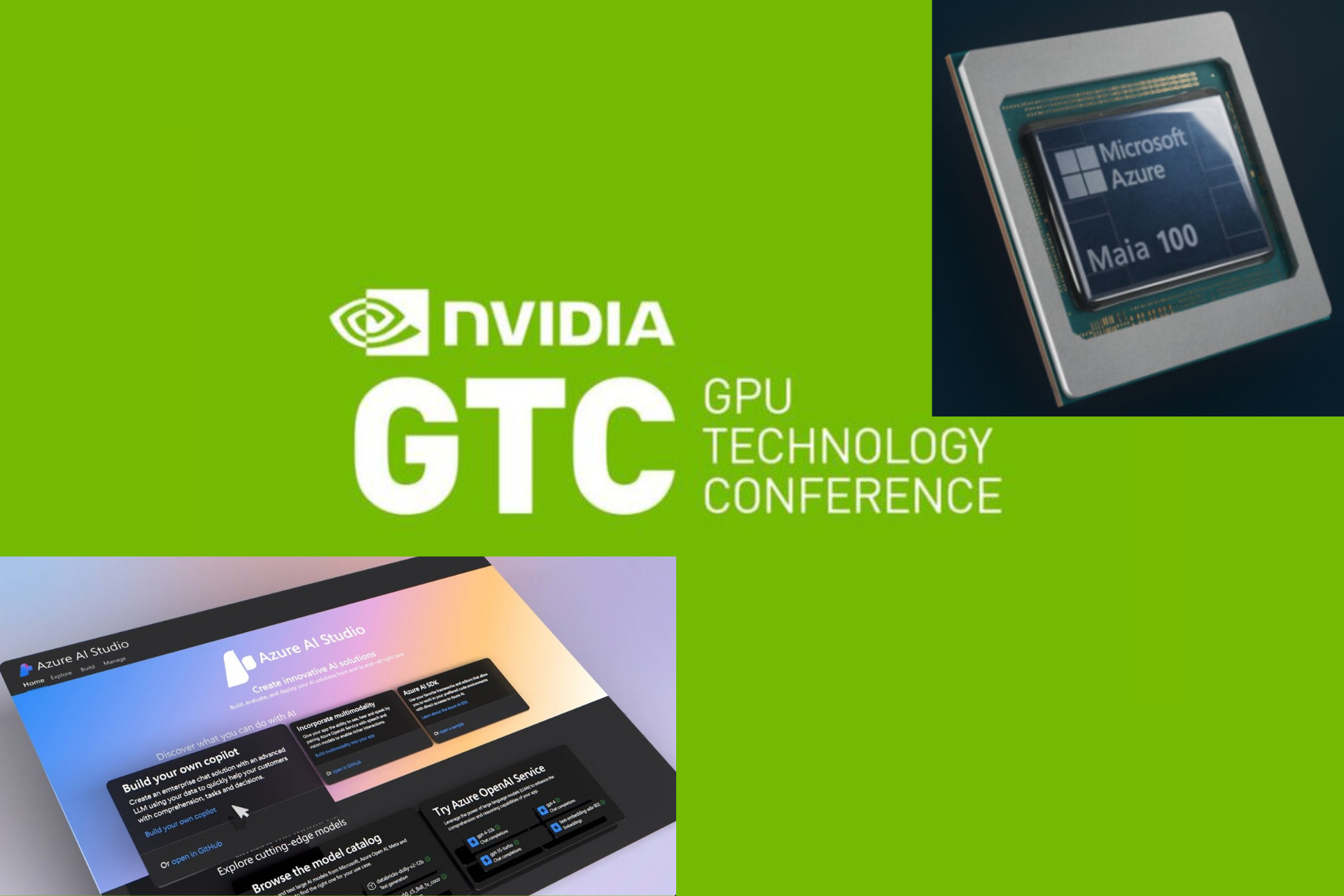Microsoft shows off their AI business infrastructure at NVIDIA GTC