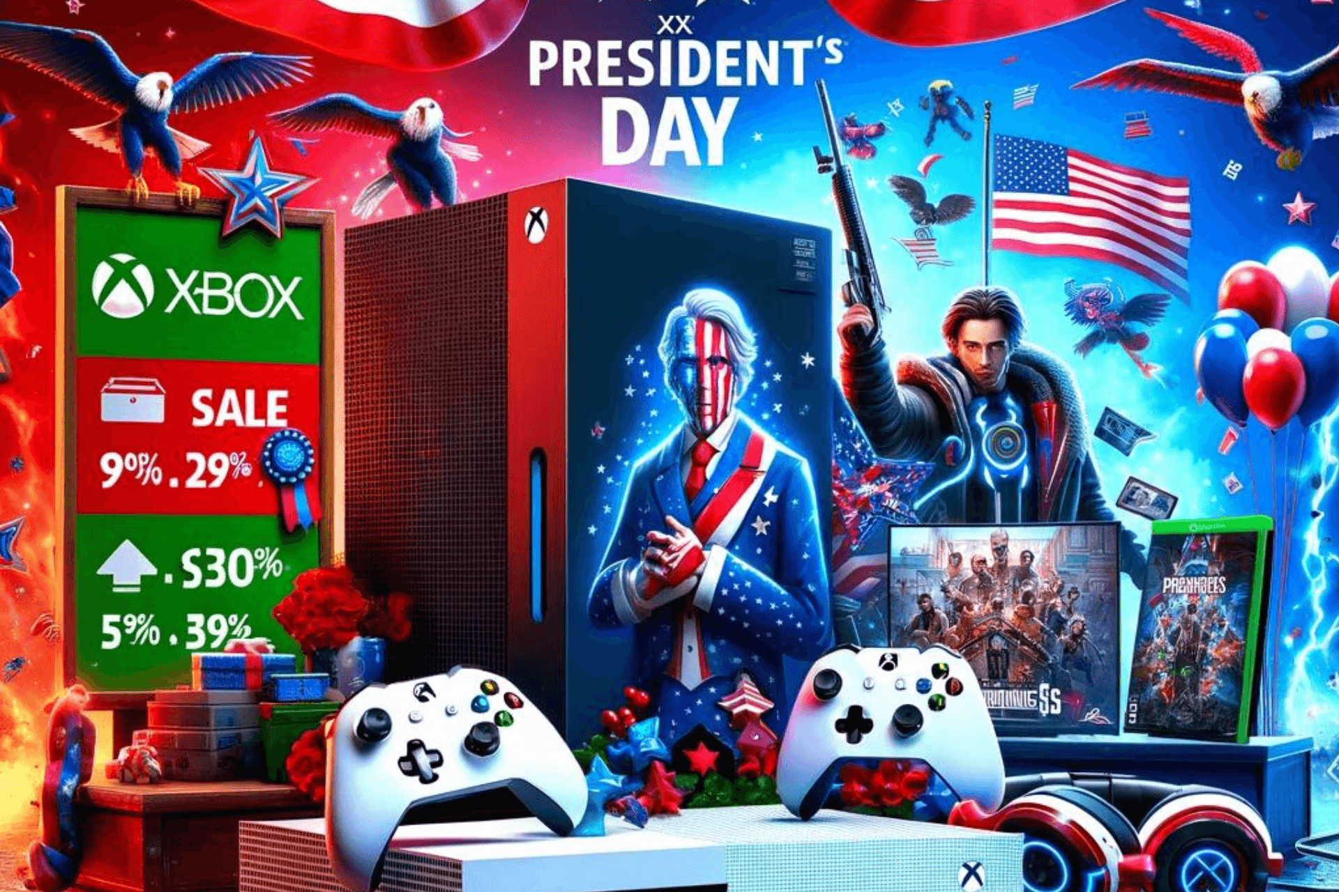 Exciting Presidents' Day Deals: Discounts on consoles, games, and more!