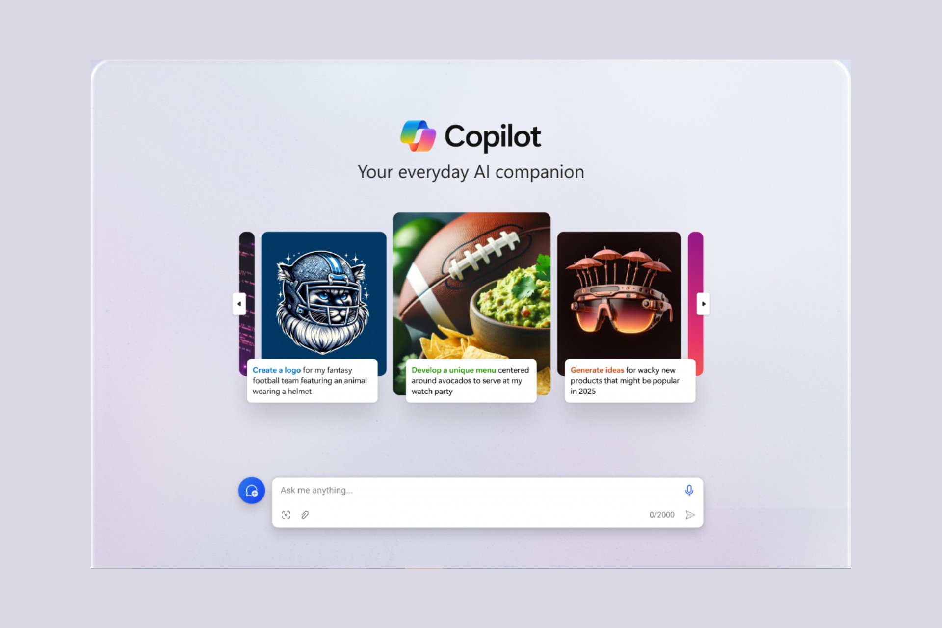 Microsoft redesigns Copilot app for its 1 year anniversary