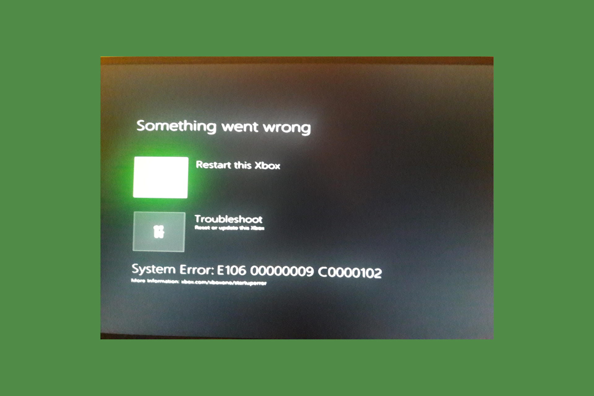 4 Ways to Fix System Error Code E106 on Xbox One