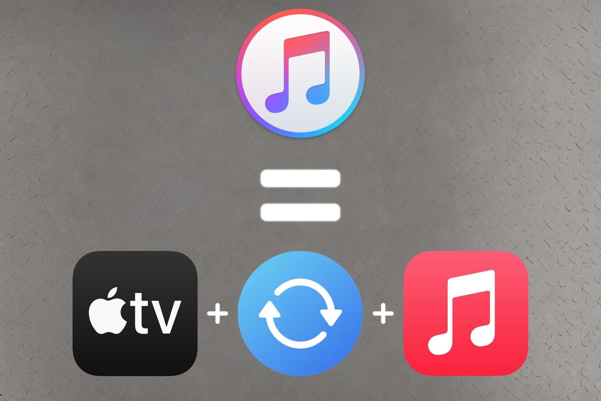ITunes, Apple TV, Apple Music, Apple Devices Logos