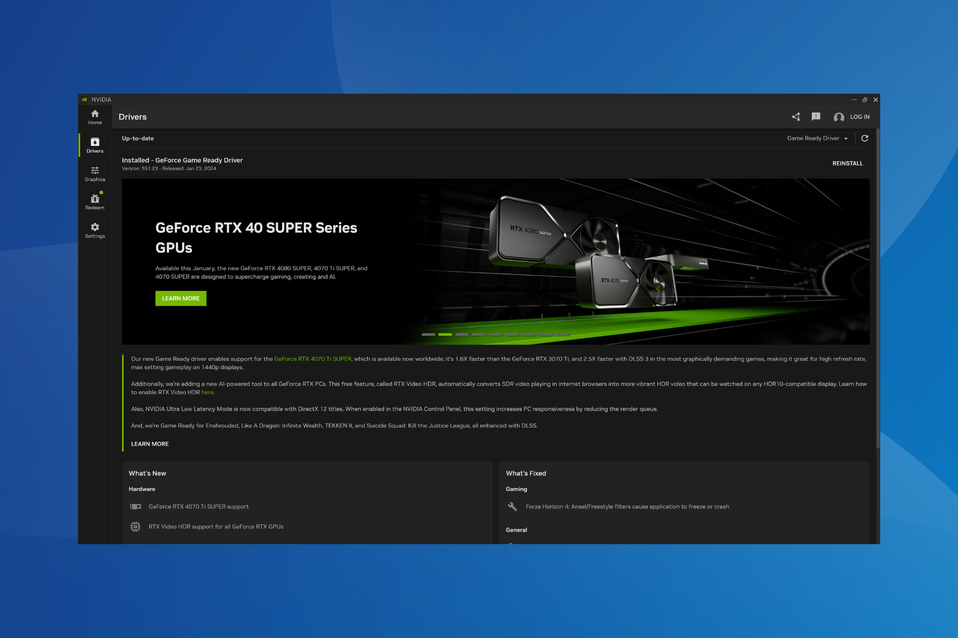 new nvidia app is here