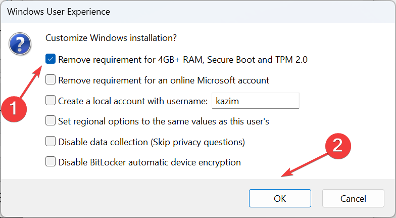 remove restrictions to install windows steam deck