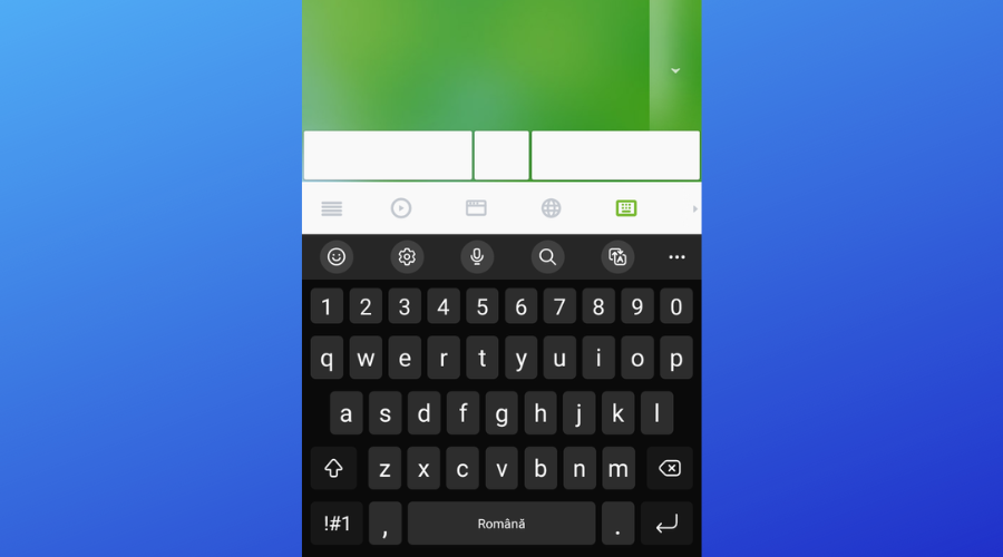using mobile keyboard on pc
