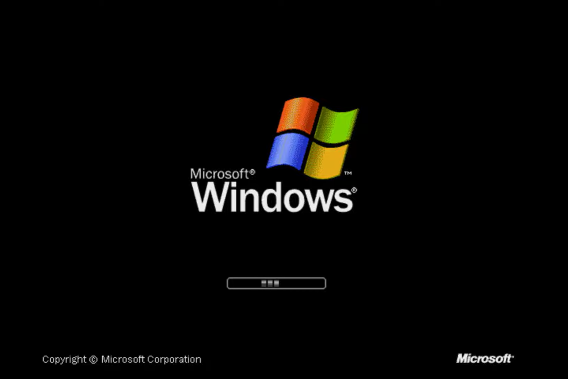 windows XP operating system