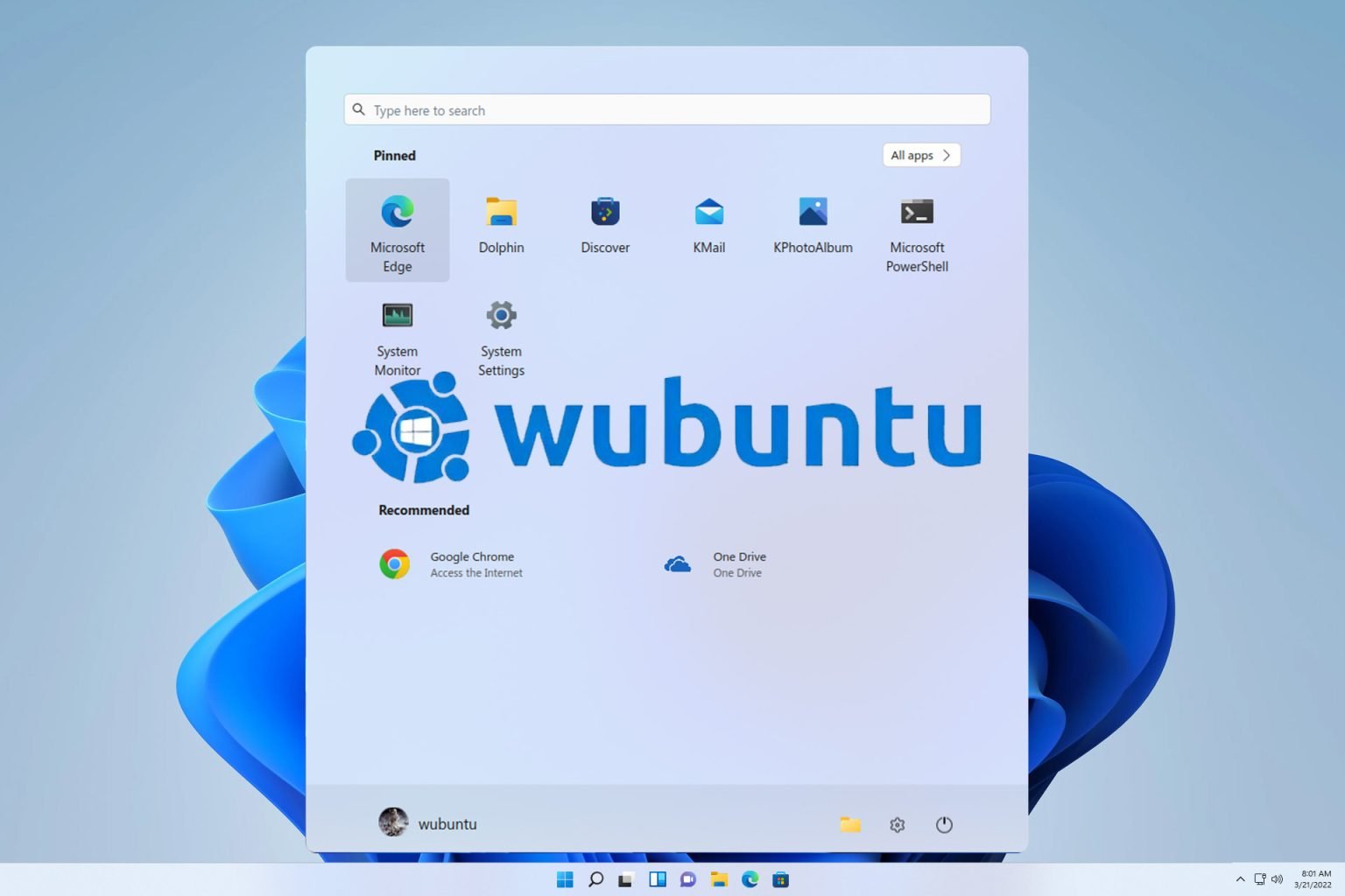 Wubuntu looks & feels like Windows 11, but doesn't require TPM