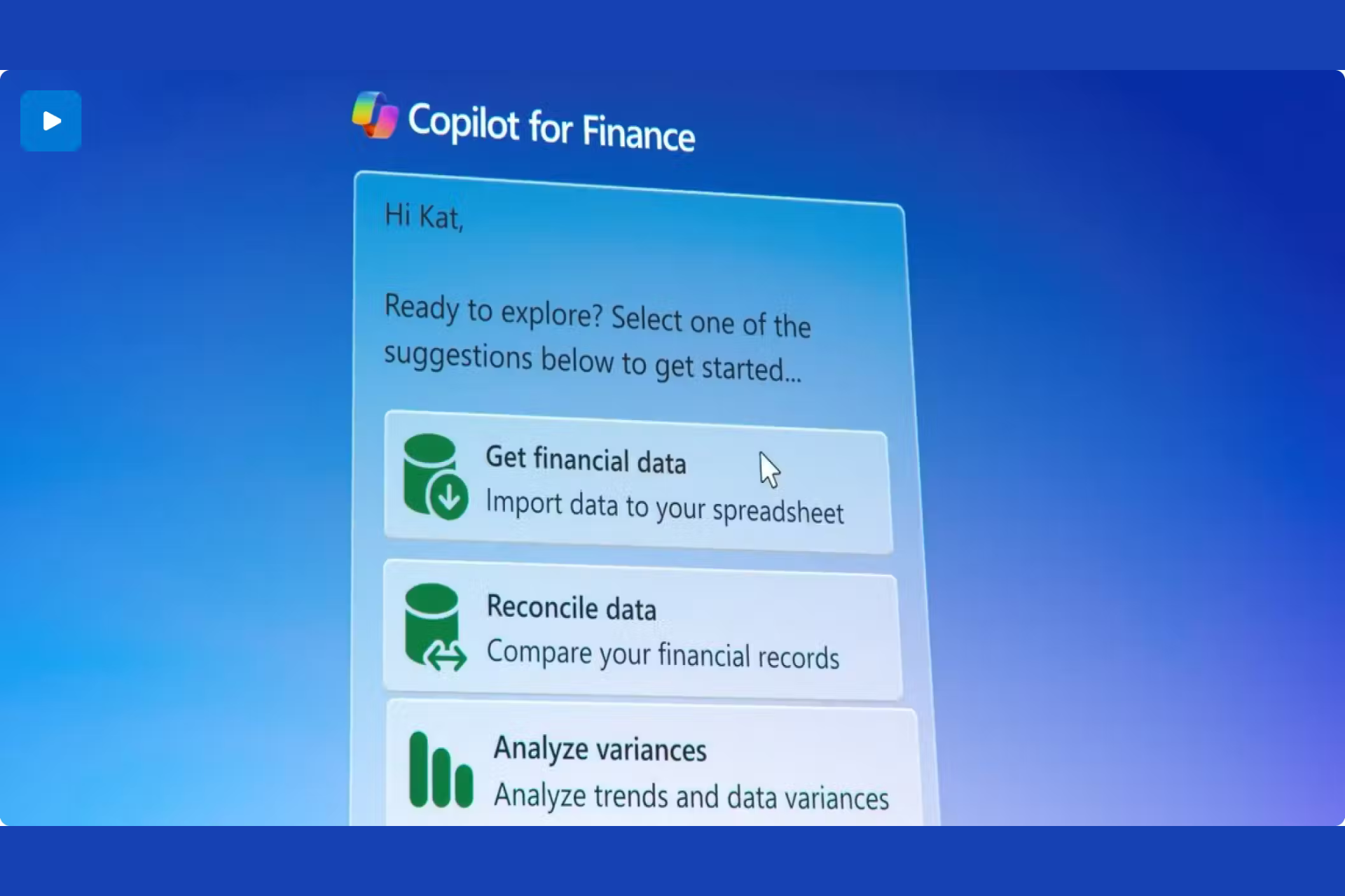 Microsoft unveiled Copilot for Finance