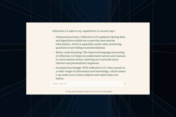 Pi gets an upgrade with Inflection 2.5