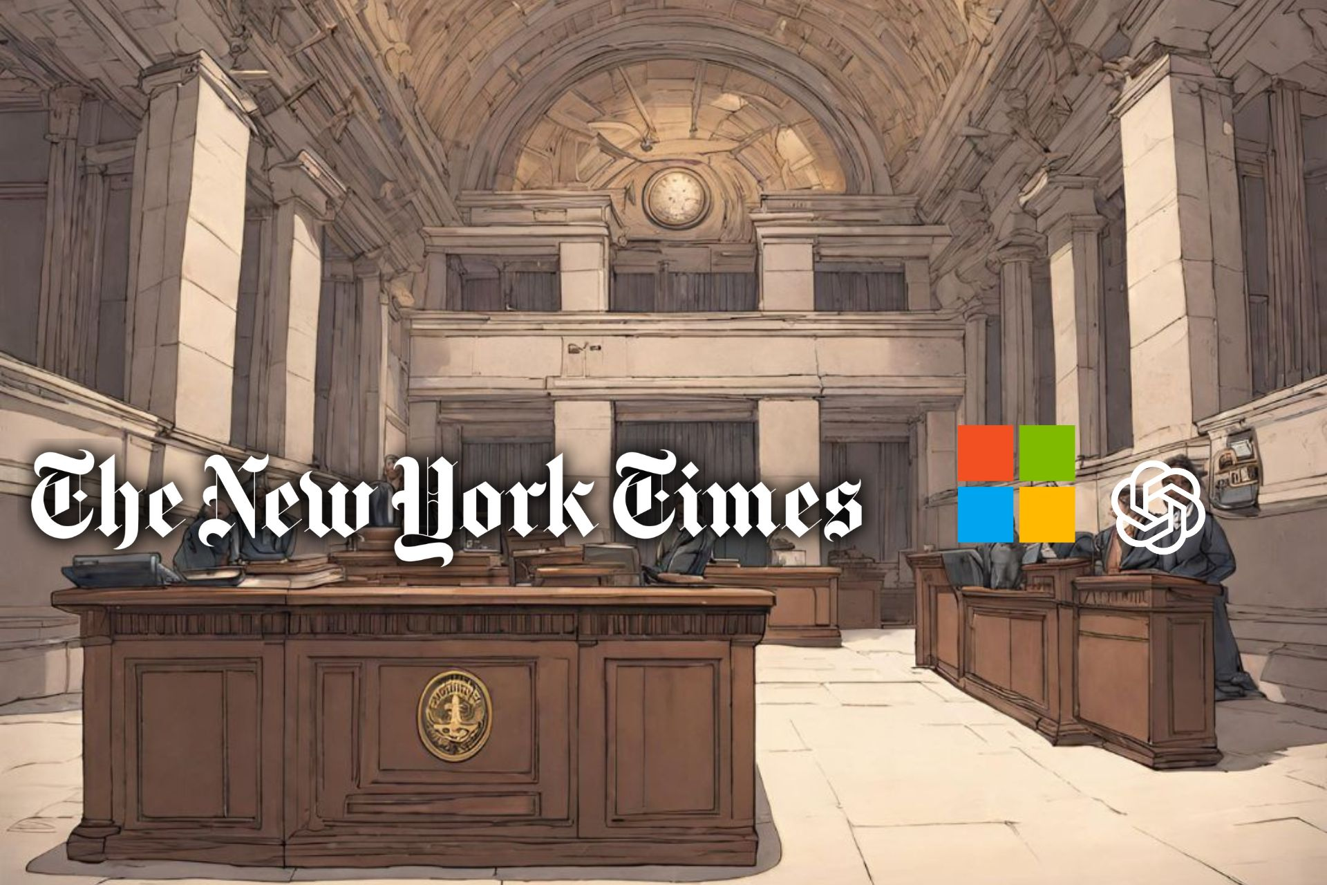 The New York Times copyright lawsuit for Microsoft