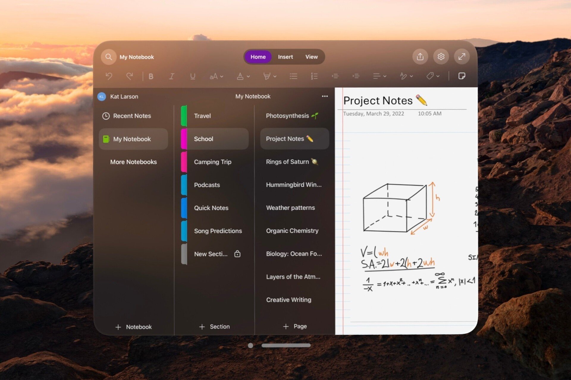 Microsoft brings its note-taking app, OneNote, to Apple Vision Pro