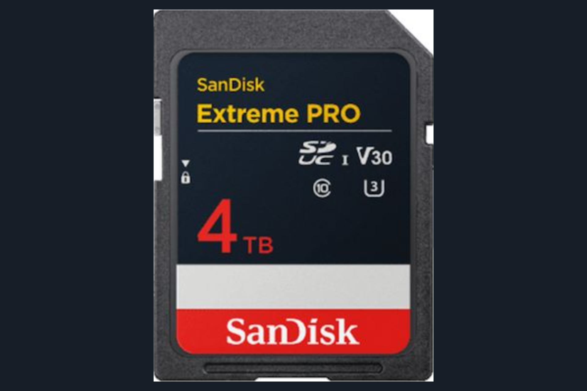 Western Digital announces 4TB Sandisk card