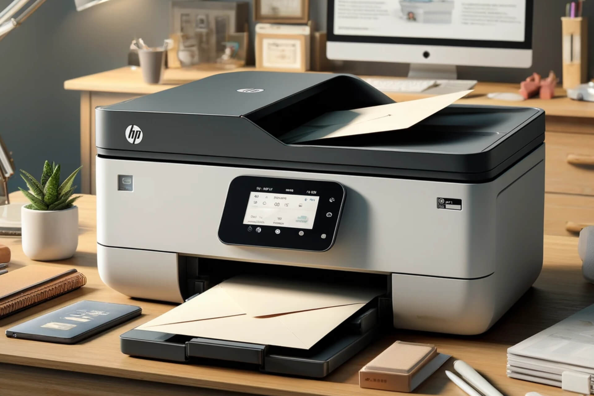 how to print envelopes on hp printer