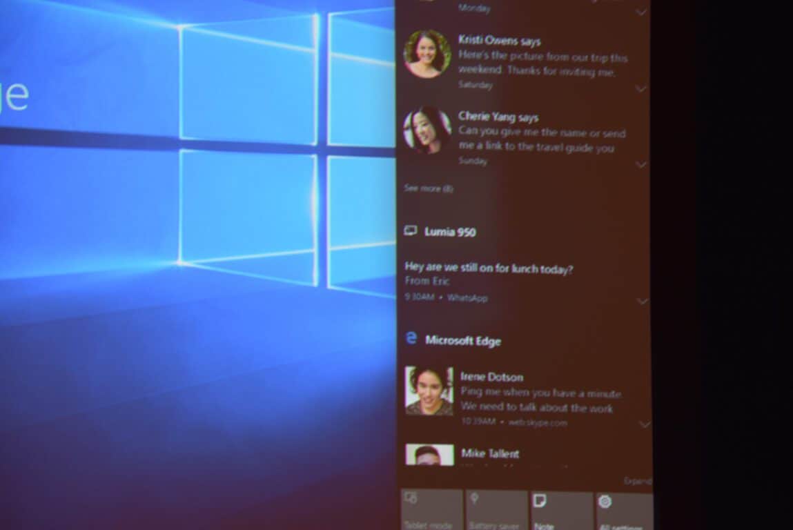 Windows 10 Insider build 14328 gets refreshed Action Center UI and ...