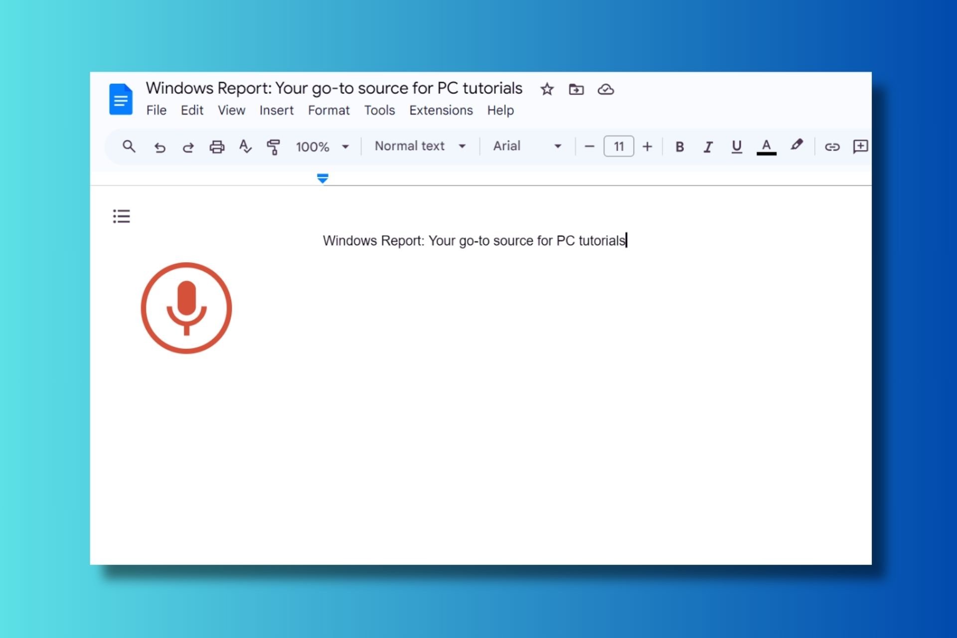 Google Docs voice typing expands to Microsoft Edge and Safari browser