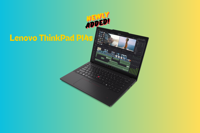 Lenovo ThinkPad P14s now comes with Ryzen Pro 8040 HS processor