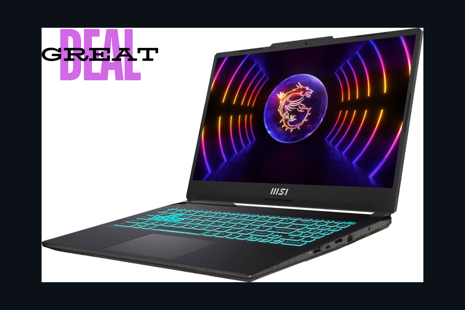 Get MSI Cyborg laptop for a great price