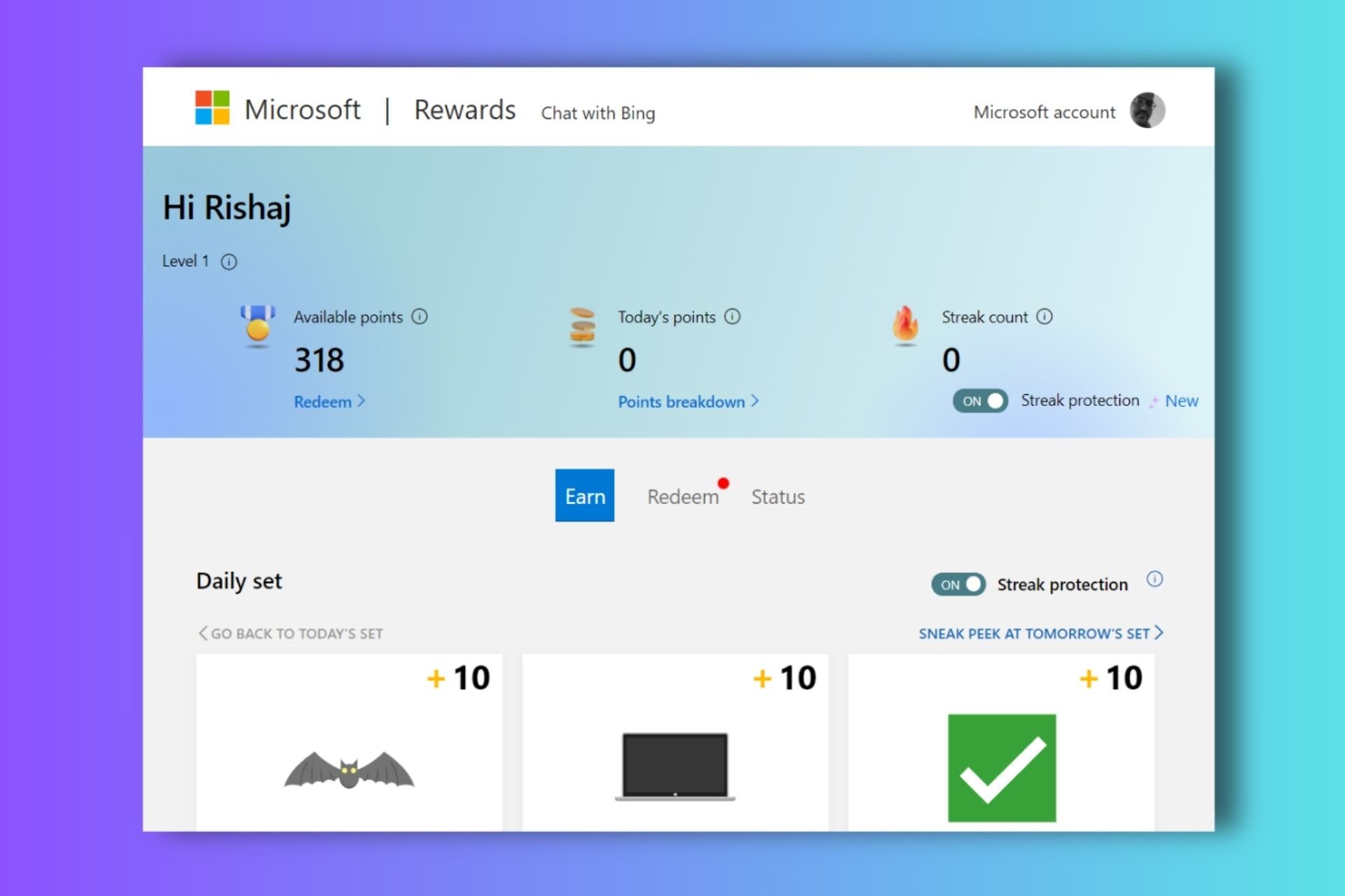 Microsoft Rewards expands to all 7 continents with two new features
