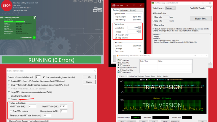 RAM Stress Test Software: 5 Best Tools for Reports and Tests