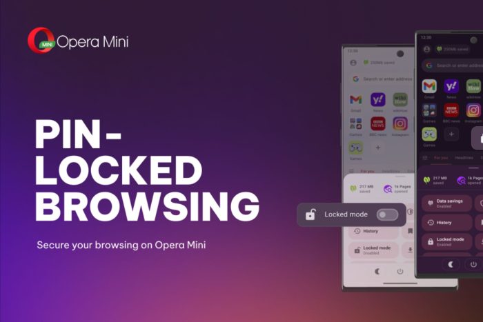 Opera Mini Locked Mode