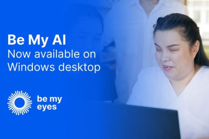 Be My Eyes AI app is now available for Windows 1011 PCs; but with limited features