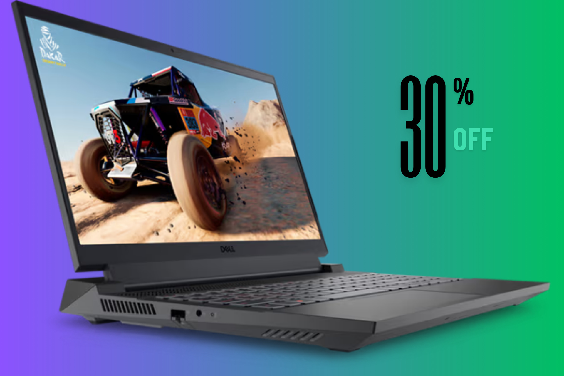 Dell G15 gaming laptop is 30% off