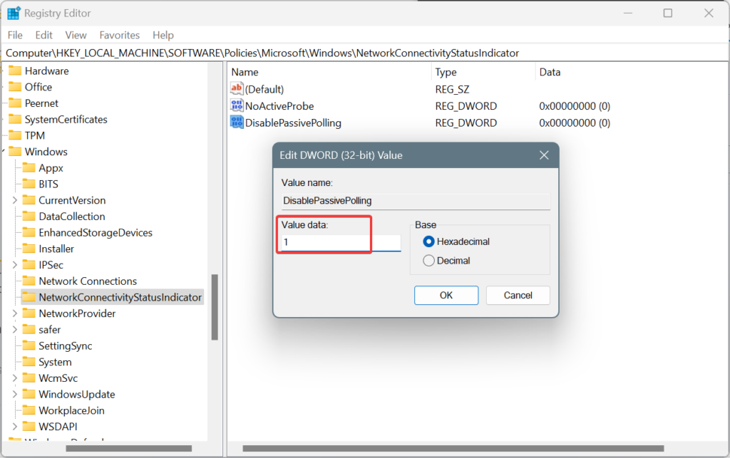 Passive Disabling How to Fix Network Connection Issues in Windows 11