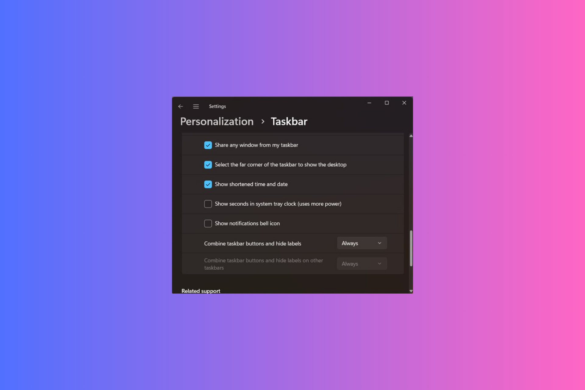 Windows 11 KB5039307: New features and clutter-free UI for the taskbar in testing
