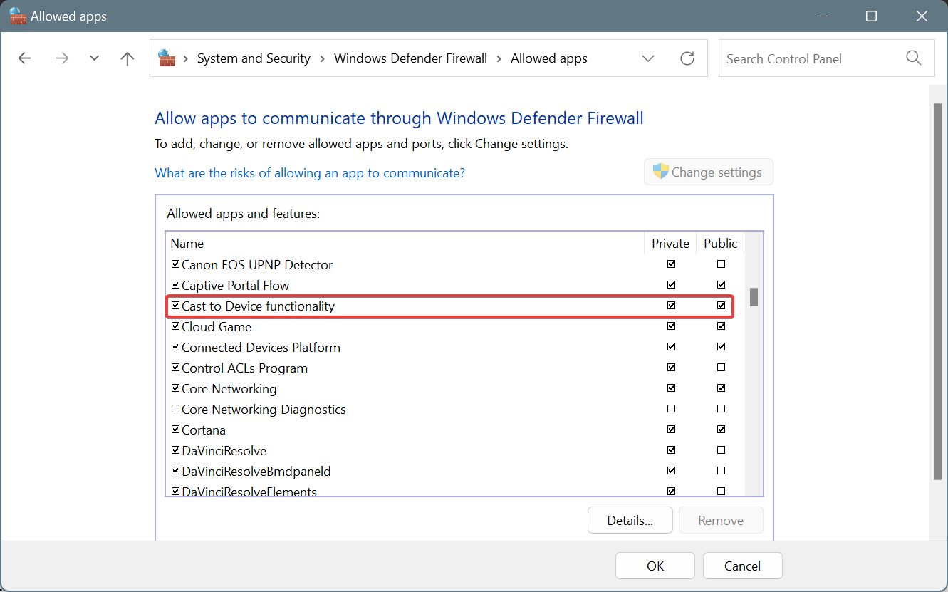 allow to fix windows 11 miracast black screen