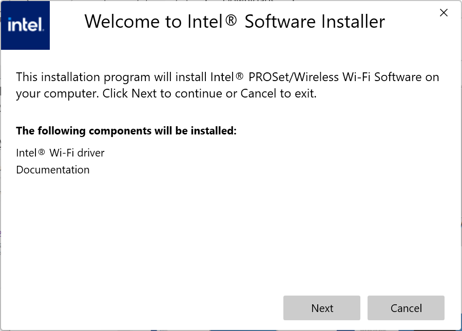 Install Intel Network Drivers